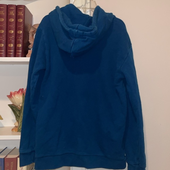 Deep Blue Adidas Hoodie - Picture 2 of 5